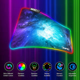 NPET MP01 Mouse Pad with Stitched Edge