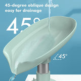 NPET 2pcs Soap Holder with Drain with Enlarged Sucker