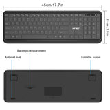 NPET WK10 Wireless Keyboard for Desktop PC/Laptop