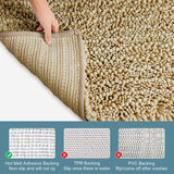 NPET Water Absorbent and Non-Slip Thick Bath Rug,16 x 24 Inches