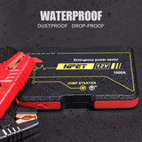 NPET P4F Car Battery Jump Starter 1000A Peak 10000mAh