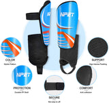 NPET Soccer Shin Guards for 3-15 Years Old Boys and Girls