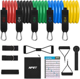 NPET Resistance Band Set 13pcs for Training,Home Workouts