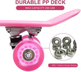 NPET ABEC 7 Cruiser Skateboard 22" for Beginners