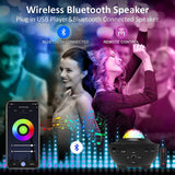 NPET Night Light Projector 3 in 1 Galaxy Lighting