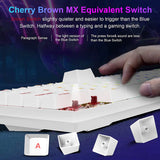 NPET K61 60% Mechanical Gaming Keyboard 68 Keys