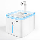 cat water fountain led