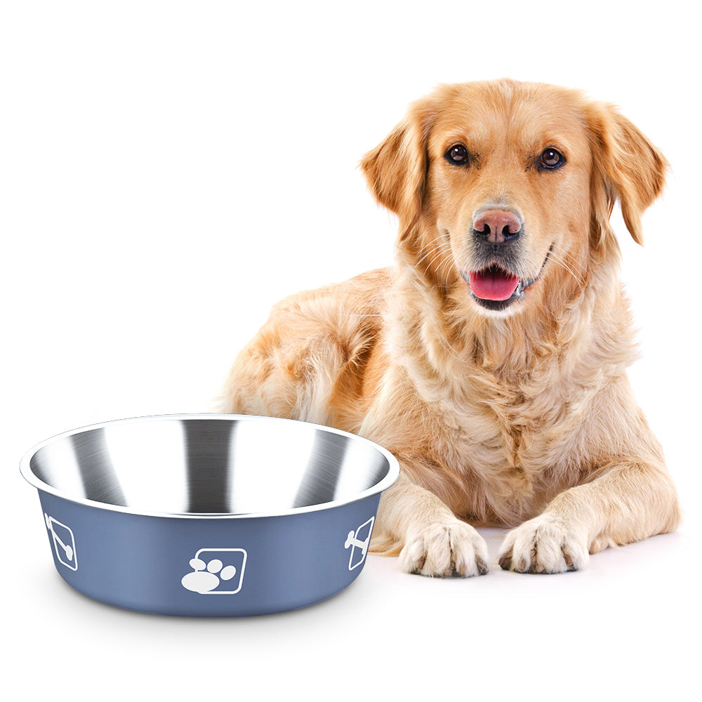 Dog Bowls - Non-Skid, Stainless Steel