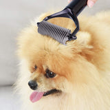 NPET Dog Undercoat Rake Cat Grooming Brush