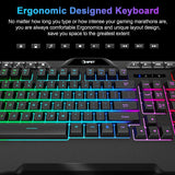 NPET S11 Wired Gaming Keyboard and Mouse Combo