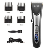 NPET Rechargeable Hair Clipper Cordless Trimmer for Men Children