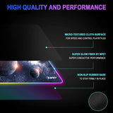 NPET MP02 RGB Gaming Mouse Pad - 31.5 x 12 Inch