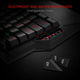 NPET T20 One-Handed Gaming Keyboard 38 Keys Backlit Keypad