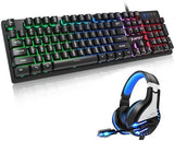 keyboard and headset combo