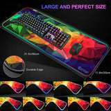 NPET MP02 RGB Gaming Mouse Pad LED Mouse Mat