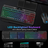 NPET S11 Wired Gaming Keyboard and Mouse Combo