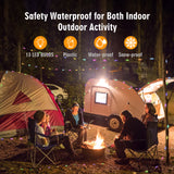 NPET Waterproof Led Outdoor String Lights with 13 Bulbs