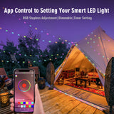 NPET Waterproof Led Outdoor String Lights with 13 Bulbs