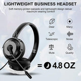 NPET CH11 CH10 Computer Headset with Microphone Noise Cancelling