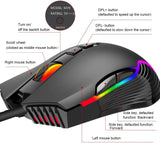 NPET M70 Wired Gaming Mouse 7200 DPI 7 Programmable Buttons