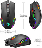 NPET M70 Wired Gaming Mouse 7200 DPI 7 Programmable Buttons