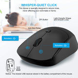 NPET KM20 Wireless Keyboard and Mouse Combo