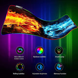 NPET MP02 RGB Gaming Mouse Pad LED Mouse Mat