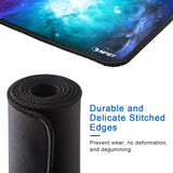 NPET MP01 Mouse Pad with Stitched Edge