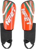 NPET Soccer Shin Guards Pads for 3-15 Years Old Boy Girls