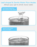 NPET 54 oz. Cat Water Fountain with Non-Lighting Pump - WF100