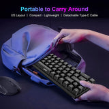 NPET K61 60% Mechanical Gaming Keyboard 68 Keys