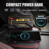 NPET P4F Car Battery Jump Starter 1000A Peak 10000mAh