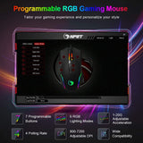 NPET M70 Wired Gaming Mouse 7200 DPI 7 Programmable Buttons