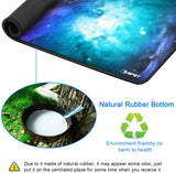 NPET MP01 Mouse Pad with Stitched Edge