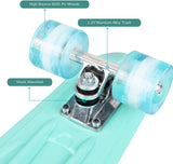 NPET ABEC 7 Cruiser Skateboard 22" for Beginners