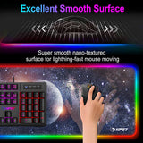 NPET MP02 RGB Gaming Mouse Pad - 31.5 x 12 Inch