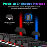 NPET K21 Mechanical Gaming Keyboard with Wrist Rest