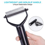 NPET Cat Grooming Brush & Undercoat Rake Comb