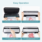 NPET Vacuum Sealer Machine for Dry and Moist Food Fresh Preservation