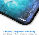 NPET MP01 Mouse Pad with Stitched Edge