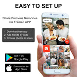 NPET Smart Digital Picture Frame 10.1 Inch, Share Photos Video via App
