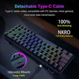 NPET K61 60% Mechanical Gaming Keyboard 68 Keys