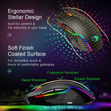 NPET M70 Wired Gaming Mouse 7200 DPI 7 Programmable Buttons