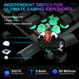 NPET K11 Wireless Gaming Keyboard Rainbow LED Backlit Keyboard