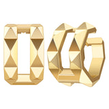 14K Gold Plated Hoop Earrings