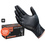 Nitrile Disposable Gloves 4mil-100 Count Latex Free,Powder Free for Cooking,Household,Food safe
