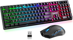 NPET S21 Wireless Gaming Keyboard and Mouse Comb