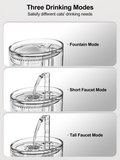NPET Water Outlet Kit Replacement Faucet Kit for WF050 Cat Water Fountain