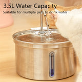 2/4/6/8 Packs Replacement Filters for 3.5L Stainless Steel Pet Fountain