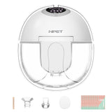 NPET Double Wearable Breast Pump for Breastfeeding S32